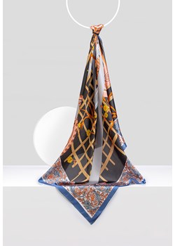 Kolorowy szal w abstrakcyjny wzór ze sklepu Molton w kategorii Szaliki i chusty damskie - zdjęcie 156890899