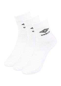 Umbro 3-pack białych skarpetek Quarter, Kolor biały, Rozmiar 35-38, Umbro ze sklepu Primodo w kategorii Skarpetki damskie - zdjęcie 156894869