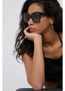 VOGUE okulary przeciwsłoneczne damskie kolor czarny 0VO5338S ze sklepu ANSWEAR.com w kategorii Okulary przeciwsłoneczne damskie - zdjęcie 156904789