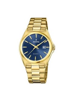 Festina Zegarek Classic F20555-4 Złoty ze sklepu MODIVO w kategorii Zegarki - zdjęcie 156910259