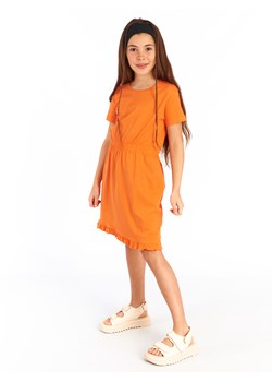 GATE Klasyczna sukienka z bawełnianego dżerseju z elastyczną talią 8Y ze sklepu gateshop w kategorii Sukienki dziewczęce - zdjęcie 156926159
