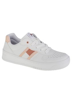 Buty Tommy Hilfiger Low Cut Lace-Up Sneaker W T3A4-32143-1351X134 białe ze sklepu ButyModne.pl w kategorii Buty sportowe damskie - zdjęcie 156926925