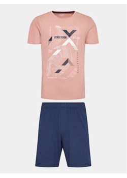 Henderson Piżama 40677 Różowy Regular Fit ze sklepu MODIVO w kategorii Piżamy męskie - zdjęcie 156933535