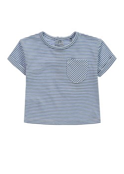 bellybutton Koszulka w kolorze niebiesko-białym ze sklepu Limango Polska w kategorii Koszulki niemowlęce - zdjęcie 156950008