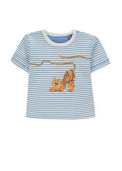 bellybutton Koszulka w kolorze niebiesko-białym ze sklepu Limango Polska w kategorii Koszulki niemowlęce - zdjęcie 156950038
