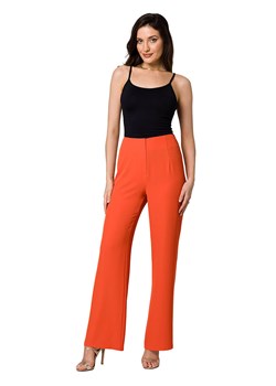Makover Spodnie w kolorze pomarańczowym ze sklepu Limango Polska w kategorii Spodnie damskie - zdjęcie 156961618