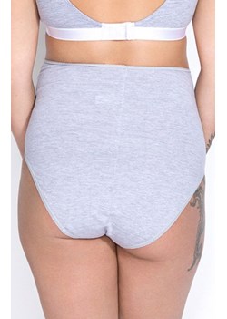 Bawełniane szare ciążowe figi damskie Mama Belly, Kolor szary (grey), Rozmiar S, Mitex ze sklepu Intymna w kategorii Bielizna ciążowa - zdjęcie 157027206