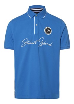 Andrew James Sailing Męska koszulka polo Mężczyźni Bawełna niebieski jednolity ze sklepu vangraaf w kategorii T-shirty męskie - zdjęcie 157035516
