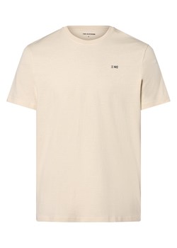 No Excess T-shirt męski Mężczyźni Bawełna piaskowy jednolity ze sklepu vangraaf w kategorii T-shirty męskie - zdjęcie 157035519