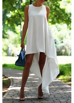 Sukienka LINTITA WHITE ze sklepu Ivet Shop w kategorii Sukienki - zdjęcie 157036576