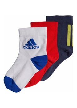 Skarpety Performance Socks 3 pary Adidas ze sklepu SPORT-SHOP.pl w kategorii Skarpetki dziecięce - zdjęcie 157038617