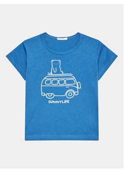 United Colors Of Benetton T-Shirt 3I1XA1030 Niebieski Regular Fit ze sklepu MODIVO w kategorii Koszulki niemowlęce - zdjęcie 157039875