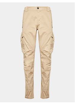 C.P. Company Spodnie materiałowe 14CMPA058A 005694G Beżowy Regular Fit ze sklepu MODIVO w kategorii Spodnie męskie - zdjęcie 157039887