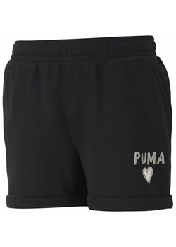 Spodenki dziewczęce Shiny Shorts Puma ze sklepu SPORT-SHOP.pl w kategorii Spodenki dziewczęce - zdjęcie 157047577