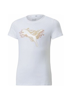 Koszulka juniorska Alpha Tee Girl Puma ze sklepu SPORT-SHOP.pl w kategorii Bluzki dziewczęce - zdjęcie 157049195