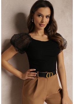 Czarna Bluzka Dillon ze sklepu Renee odzież w kategorii Bluzki damskie - zdjęcie 157053579