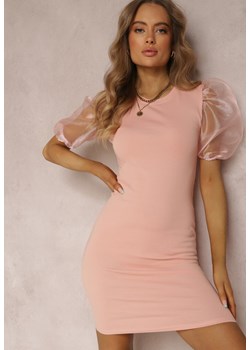 Różowa Sukienka Murieguna ze sklepu Renee odzież w kategorii Sukienki - zdjęcie 157053975