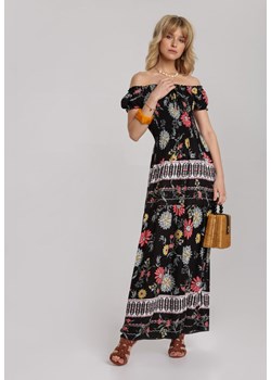 Czarno-Różowa Sukienka Ananeh ze sklepu Renee odzież w kategorii Sukienki - zdjęcie 157054085