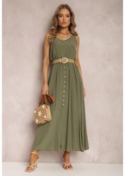Ciemnozielona Sukienka Loraeshell ze sklepu Renee odzież w kategorii Sukienki - zdjęcie 157054278