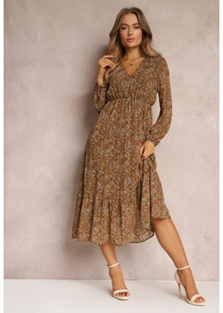Zielona Sukienka Boulderblossom ze sklepu Renee odzież w kategorii Sukienki - zdjęcie 157054777