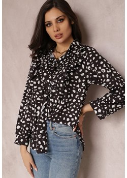 Czarna Koszula Foreash ze sklepu Renee odzież w kategorii Koszule damskie - zdjęcie 157054787
