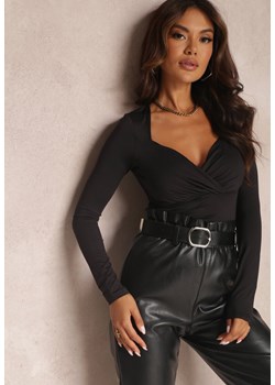Czarna Bluzka Iphicraethon ze sklepu Renee odzież w kategorii Bluzki damskie - zdjęcie 157055106