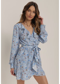 Jasnoniebieska Sukienka Salanise ze sklepu Renee odzież w kategorii Sukienki - zdjęcie 157055555