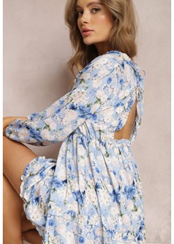 Jasnoniebieska Sukienka Assanora ze sklepu Renee odzież w kategorii Sukienki - zdjęcie 157055628