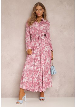 Ciemnoróżowa Sukienka Silelphise ze sklepu Renee odzież w kategorii Sukienki - zdjęcie 157055668