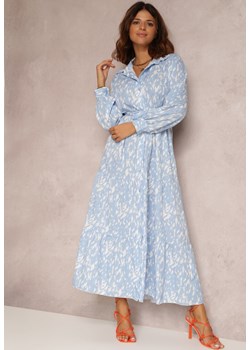 Jasnoniebieska Sukienka Penlyss ze sklepu Renee odzież w kategorii Sukienki - zdjęcie 157056119
