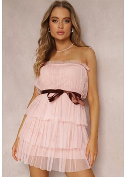 Różowa Sukienka Lidanea ze sklepu Renee odzież w kategorii Sukienki - zdjęcie 157056216