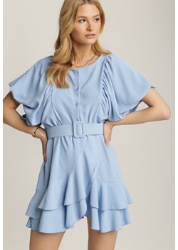 Niebieska Sukienka Rhenenea ze sklepu Renee odzież w kategorii Sukienki - zdjęcie 157056597