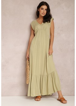 Jasnozielona Sukienka Theisithe ze sklepu Renee odzież w kategorii Sukienki - zdjęcie 157056746