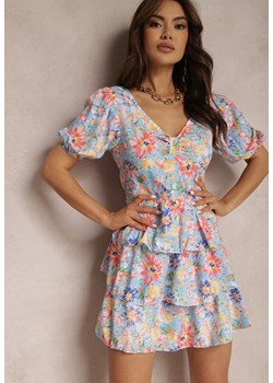 Jasnoniebieska Sukienka Aelishae ze sklepu Renee odzież w kategorii Sukienki - zdjęcie 157056765