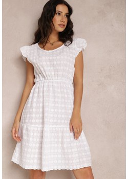 Biała Sukienka Olithacia ze sklepu Renee odzież w kategorii Sukienki - zdjęcie 157056848