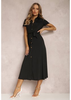 Czarna Sukienka Asheila ze sklepu Renee odzież w kategorii Sukienki - zdjęcie 157057147