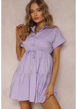 Liliowa Sukienka Kapholphi ze sklepu Renee odzież w kategorii Sukienki - zdjęcie 157057217