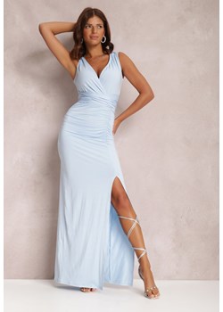 Jasnoniebieska Sukienka Alphophe ze sklepu Renee odzież w kategorii Sukienki - zdjęcie 157057347
