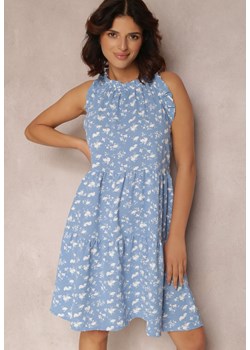 Niebieska Sukienka Nauticiane ze sklepu Renee odzież w kategorii Sukienki - zdjęcie 157057639