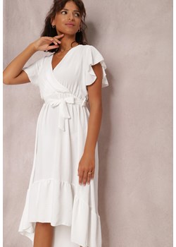 Biała Sukienka Nautirissa ze sklepu Renee odzież w kategorii Sukienki - zdjęcie 157057687