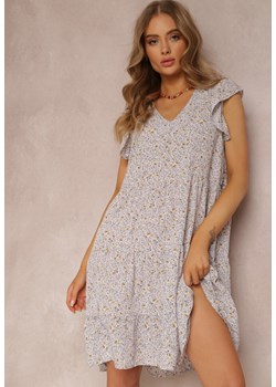 Liliowa Sukienka Viviatune ze sklepu Renee odzież w kategorii Sukienki - zdjęcie 157057727
