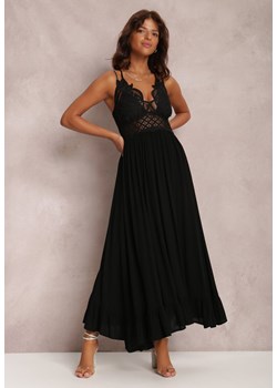 Czarna Sukienka Rozanna ze sklepu Renee odzież w kategorii Sukienki - zdjęcie 157057847