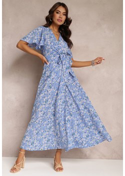 Niebieska Sukienka Alethossia ze sklepu Renee odzież w kategorii Sukienki - zdjęcie 157057907