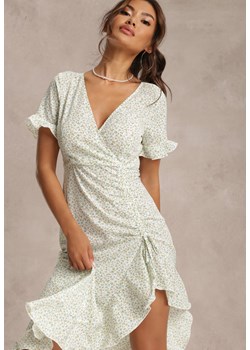 Biała Sukienka Amiel ze sklepu Renee odzież w kategorii Sukienki - zdjęcie 157057957