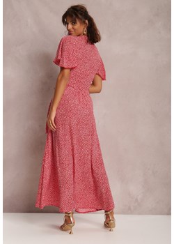 Czerwona Sukienka Alethossia ze sklepu Renee odzież w kategorii Sukienki - zdjęcie 157057989