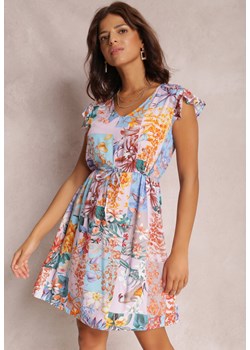 Liliowa Sukienka Armoren ze sklepu Renee odzież w kategorii Sukienki - zdjęcie 157058147