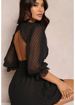 Czarna Sukienka Thelaia ze sklepu Renee odzież w kategorii Sukienki - zdjęcie 157058207
