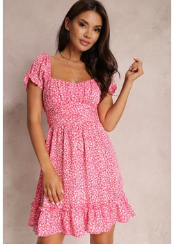 Różowa Sukienka Dukta ze sklepu Renee odzież w kategorii Sukienki - zdjęcie 157058327