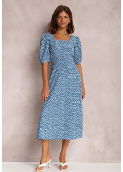 Niebieska Sukienka Reintore ze sklepu Renee odzież w kategorii Sukienki - zdjęcie 157058587