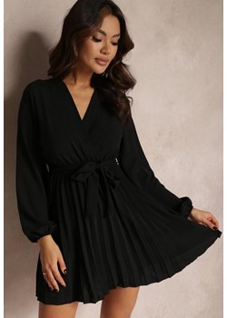 Czarna Sukienka Laeroinne ze sklepu Renee odzież w kategorii Sukienki - zdjęcie 157059686